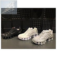 【NIKE】NIKE SHOX TL 女鞋 休閒鞋 灰銀色 金屬銀 黑 彈簧鞋 厚底-HQ4049001 歷史價格詳細信息