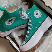 CONVERSE 休閒鞋 運動鞋 RUN STAR HIKE HI 男女款 中性款 166800C 黑 歷史價格詳細信息