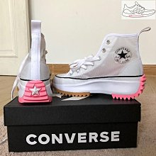 CONVERSE 女 RUN STAR HIKE HI 帆布鞋 厚底 增高 鋸齒 綠色 - 170441C 歷史價格詳細信息