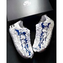 正品 Nike Air Force 1 Low 黑白藍 小閃電 休閒鞋 DD9784-001 現貨 歷史價格詳細信息