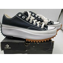 Converse Run Star Hike 低筒 黑 白 任選 男鞋 女鞋 厚底 鋸齒鞋 增高 帆布鞋【ACS】 歷史價格詳細信息