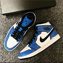 正版 Air Jordan 1 Retro High University Blue 大學藍 555088-134 歷史價格詳細信息