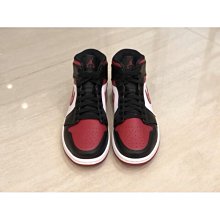 正品 NIKE AIR JORDAN 1 MID CHICAGO 白紅 黑勾 小芝加哥 男鞋 554724-173 歷史價格詳細信息