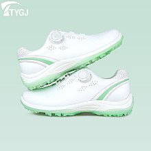 高爾夫球鞋女鞋防水鞋子旋轉紐鞋帶防滑鞋底 golf球運動鞋小白鞋 歷史價格詳細信息