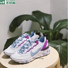 NIKE REACT ELEMENT 55 情侶休閒鞋 男女(三款任選) 歷史價格詳細信息