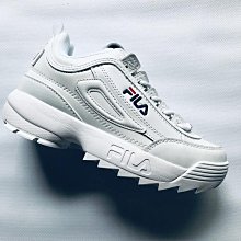 Fila 斐樂 休閒鞋 Disruptor Zero 女鞋 米白 煉乳白 厚底 增高 皮革 鋸齒底 5XM01515101 歷史價格詳細信息
