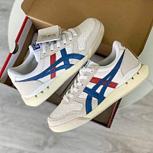 Asics Onitsuka Tiger 藍色 皮革 運動休閒鞋 女款 NO.A9489【新竹皇家D4J2L-5831】 歷史價格詳細信息