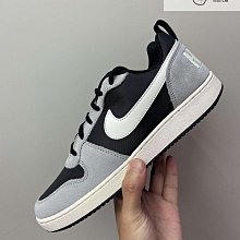 Nike Court Borough Low 2 BPV [DO7447-101] 中童 休閒鞋 魔鬼氈 皮革 藍白紅 歷史價格詳細信息