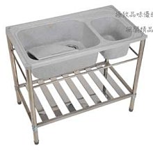 雙槽洗衣槽(不銹鋼腳)-1入 歷史價格詳細信息