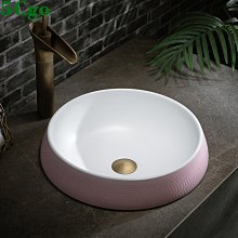 民宿洗手盆圓形立柱盆人造石落地式洗臉盆酒店衛生間一體柱盆 歷史價格詳細信息