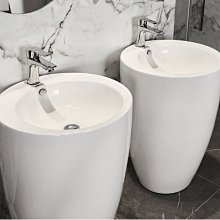《振勝網》OVOtoilet 京典衛浴 L3406SL 45cm 壁掛單孔臉盆 / 小衛浴空間適用 / 不含龍頭 歷史價格詳細信息