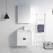 【沐伊衛浴 雙門防水浴櫃組 】不含水龍頭 鏡櫃 MooE 清水模  含面盆 防水發泡板 收納方便  V5-60MG 歷史價格詳細信息