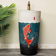 現貨陽臺落地式洗盆不銹鋼支架衛生間陶瓷洗臉盆柜組合一體巖板現代簡約 歷史價格詳細信息