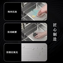 特賣-水槽 洗碗槽悍高廚房納米水槽手工單槽雙槽304不銹鋼洗菜盆洗碗盆大單盆套餐 歷史價格詳細信息