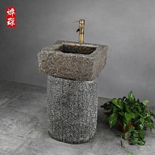 室外石頭洗手盆戶外庭院花園洗臉水池衛生間家用陽臺大理石臺上盆 歷史價格詳細信息