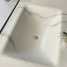 現貨巖板一體盆浴室柜組合落地式衛生間洗漱臺實木洗臉盆衛浴柜洗臺簡約 歷史價格詳細信息