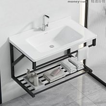 掛牆式隱形下水人造大理石洗手盆琦美石浴室一體臺盆亞克力洗手盆 歷史價格詳細信息