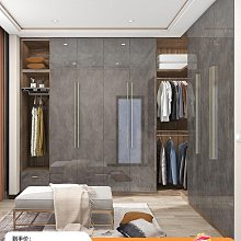 一門到頂輕奢實木顆粒板家用臥室組裝柜子簡約歐松板衣櫥衣櫃 歷史價格詳細信息