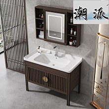 小戶型浴室櫃洗手盆人造石洗手臺儲物櫃組合小尺寸洗漱臺 歷史價格詳細信息