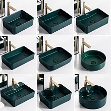 臺上盆灰色長方形洗漱盆洗面盆圓形水池洗臉單盆小尺寸洗手盆水盆 歷史價格詳細信息