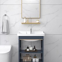 浴室櫃 洗手盆櫃浴櫃 洗漱臺浴室櫃組合 鋁合金洗臉盆櫃 家用壹體洗手盆 歷史價格詳細信息