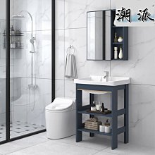 浴室櫃 洗手盆櫃浴櫃 洗漱臺浴室櫃組合 鋁合金洗臉盆櫃 家用壹體洗手盆 歷史價格詳細信息