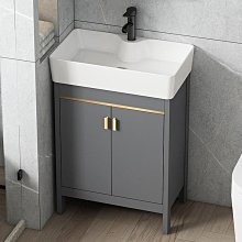 小戶型浴室櫃洗手盆人造石洗手臺儲物櫃組合小尺寸洗漱臺 歷史價格詳細信息