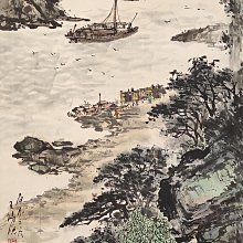 】近 代 -- 王 震 --  松 鶴 图  捲 軸 歷史價格詳細信息