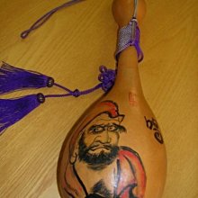 【三義 { 九怪古美術 } 日本鐵壺專賣店】 日本老字畫-----扁額・物外洞主人--人物.虎 歷史價格詳細信息