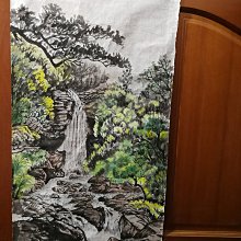 銘馨易拍重生網 107PFC91 早期 花（荷塘靜謐ㄧ、夏荷圖）彩墨畫 ... 水墨畫心畫萱紙 無款及保存如圖 歷史價格詳細信息