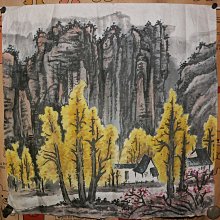 乖乖@賣場~國畫 書法 墨寶 工筆畫 名家畫 風景圖 山水圖 無款 歷史價格詳細信息