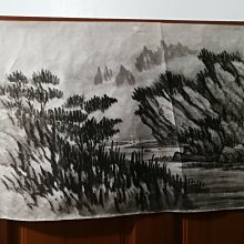 銘馨易拍重生網 107PFC91 早期 花（荷塘靜謐ㄧ、夏荷圖）彩墨畫 ... 水墨畫心畫萱紙 無款及保存如圖 歷史價格詳細信息