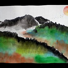 【彩金系列─大展鴻圖】(48x82cm) 歷史價格詳細信息