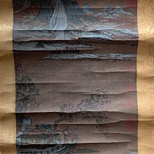 北極星的店～～～～～山水小圖 壬子年春年十一開元國校四年八班 學生 仁先落款 歷史價格詳細信息
