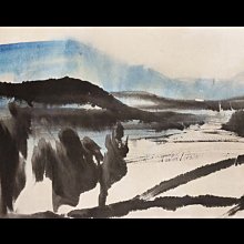 席德進畫作  一線之隔。人物是席德進創作生涯中從未間斷過的創作題材，他精湛的素描功力能精準描繪人物神韻，其中尤擅長以鮮明亮麗的色彩。 歷史價格詳細信息