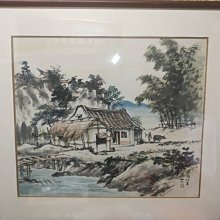 【啟秀齋】委託代售 台灣前輩畫家 蔡草如 水墨畫 四君子梅蘭竹菊 物品所在地於台南 歷史價格詳細信息