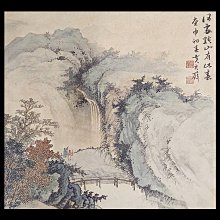 黃君璧山水絹布 歷史價格詳細信息