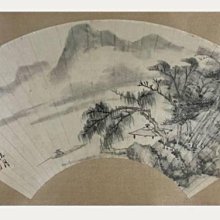 ［潤禾堂］劉延濤。墨色 山水 國畫/書畫/圖。（特價中） 歷史價格詳細信息