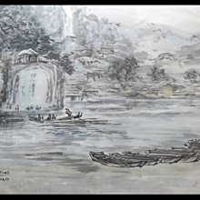 【 懷德-肖 】近 代--丁 衍 庸 水 墨-- 1976  花 香  圖 鏡 片 歷史價格詳細信息