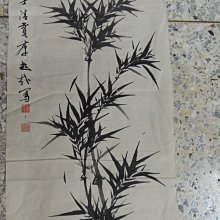 水墨竹子畫書房字畫山水畫竹報平安風水卷軸畫絲綢禮品送老外山水 歷史價格詳細信息