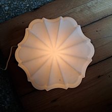 特殊 厚奶油玻璃 凸球燈 . 多圈 漸層 放射 特殊件 . 圓徑 40.5 厚度 14 . 台中 Under Objec 歷史價格詳細信息