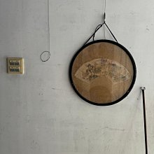 【好藝號】齊藤紫山 日本畫家 魚閒圖 屏風 落款(紫山) 紙本彩墨 整體尺寸173X182cm M1707 歷史價格詳細信息