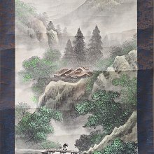 近 代 --台灣史上第一位女畫家：陳 進 --山 城 幽 境 膠 彩 3 F --未 框 歷史價格詳細信息