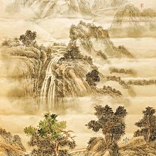 ［潤禾堂］吳石僲。蜀山行旅 國畫/書畫/圖。（特價中） 歷史價格詳細信息