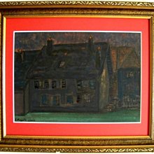 【三義 { 九怪古美術 } 日本鐵壺專賣店】 日本老字畫-----扁額・物外洞主人--人物.虎 歷史價格詳細信息