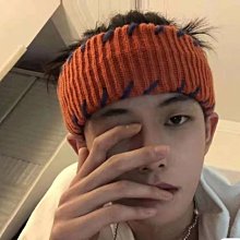 韓國街頭潮人男女百搭縫線ins寬邊髮帶款chic束髮帶頭巾髮箍 歷史價格詳細信息