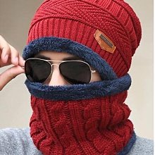 帽子男秋冬季加絨針織毛線帽女青年韓版潮冬天騎車加厚保暖套頭帽(SL) 歷史價格詳細信息