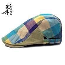 帽子男韓版貝雷帽春秋季遮陽平頂鴨舌帽女青年前進帽休閑畫家帽潮 歷史價格詳細信息