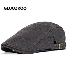 下殺 畫家帽 復古女式前進熱銷帽秋冬季 同款拼新色毛呢帽子百搭冬天韓版潮鴨舌帽TY036 歷史價格詳細信息