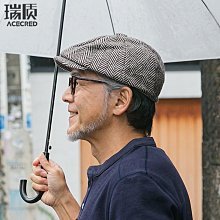 貝雷帽男 鴨舌帽 保暖帽 男神帽 前進帽 頭圍均碼 老人帽子 秋冬時尚休閒鴨舌帽中老年爸爸前進帽保暖 歷史價格詳細信息